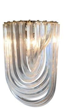 Murano Glass Curve Chandelier (1 of 8)