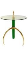 Green Murano Glass Table (1 of 6)