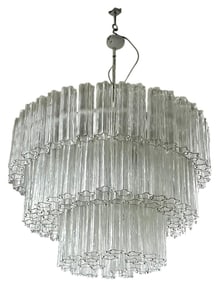 Large Murano Tronchi Chand.