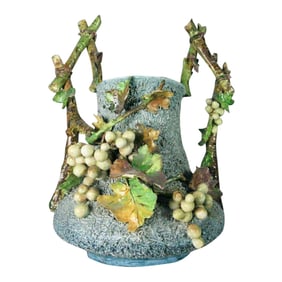 Italian Majolica Vintage Vase