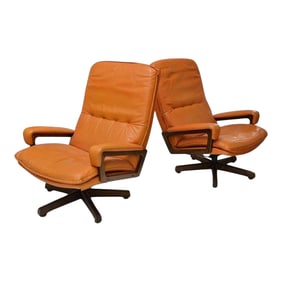 Arflex Swivel Lounge Chairs