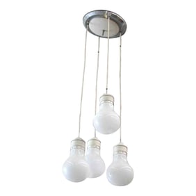 4 Vintage Bulb Shaped Fixture