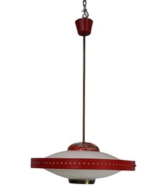 Saucer Shaped Chandelier