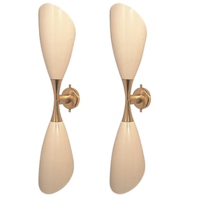 Pair Elegant Italian Sconce