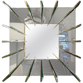 Hand Carved Ghiro Mirror