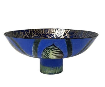 Enamelled Decorative Bowl