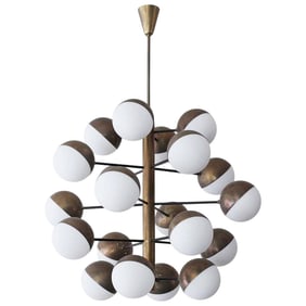 Stilnovo 20 Globes Chandelier