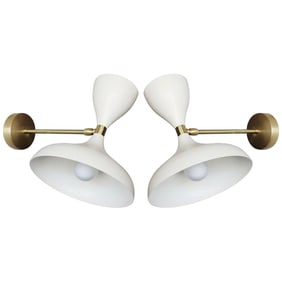 Stilnovo Pair Italian Sconces