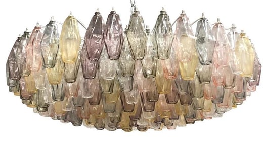 Chandelier Polideri Mix Colors by Alberto Donà