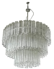 Large Murano Tronchi Chand.
