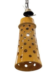 Yellow Ceramic Pendant
