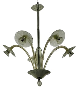 Vintage Carlo Scarpa Murano Chandelier