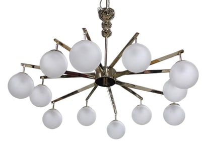 12 Globe Chandelier