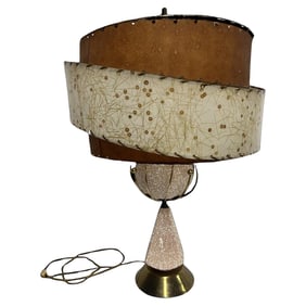 1950s Pink Table Lamp