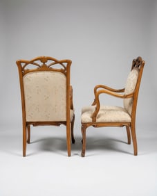 Pair Of Art Deco Style Chairs