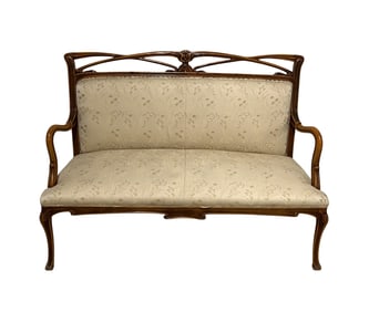 Two Seat Art Deco Style Sofa
