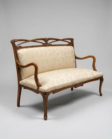 Two Seat Art Deco Style Sofa
