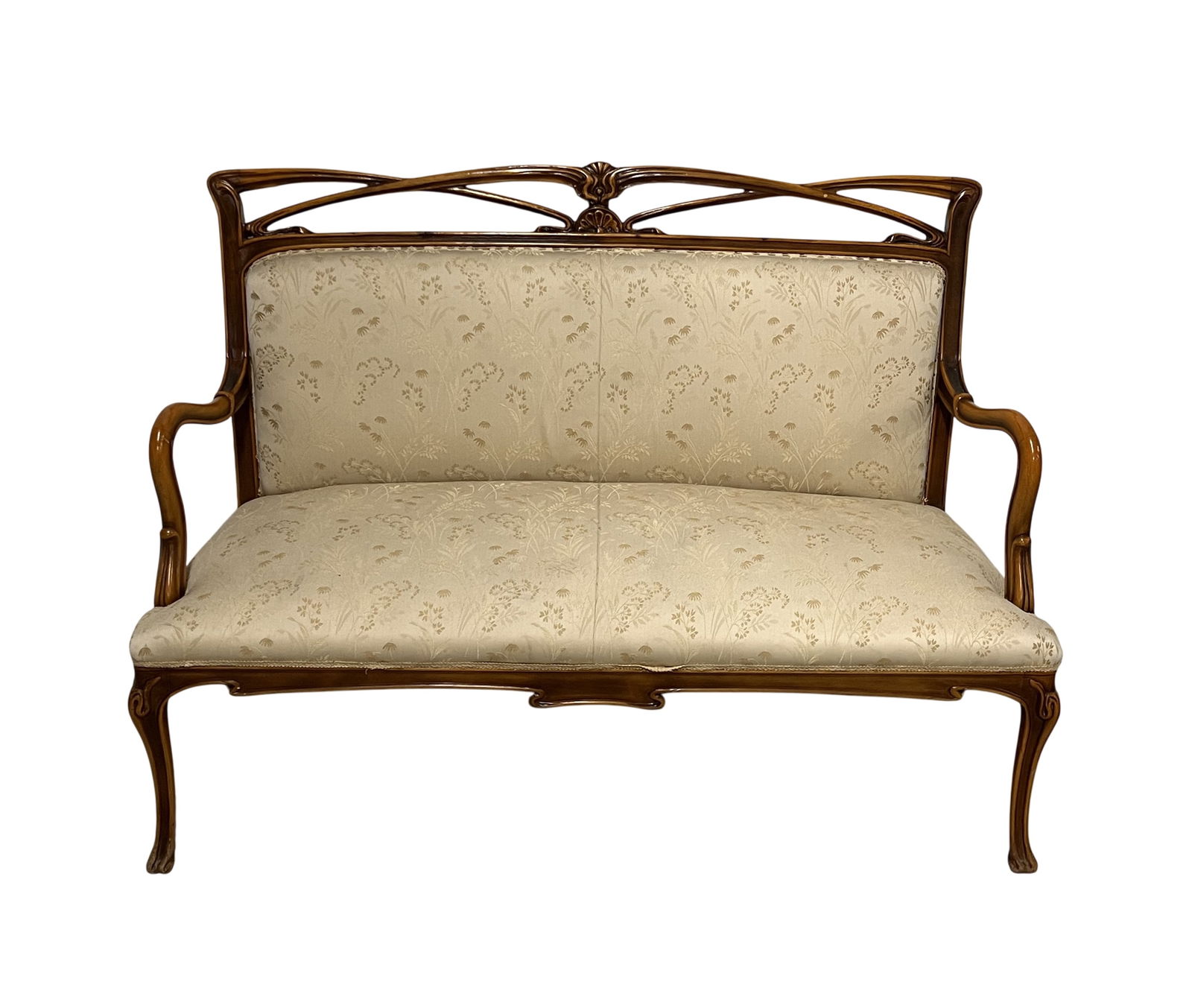 Two Seat Art Deco Style Sofa (1 of 7)