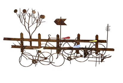 Curtis Jere Bicycle Sculpture