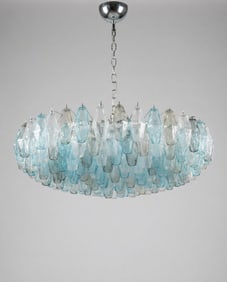 Polyhedron Giudecca Chandelier Cool Colors