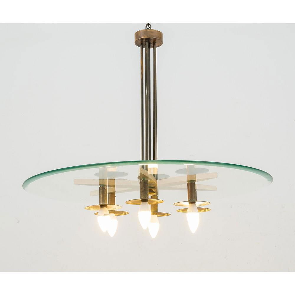 Fontana Arte Pendant Lamp, Italy, 1950 (1 of 8)