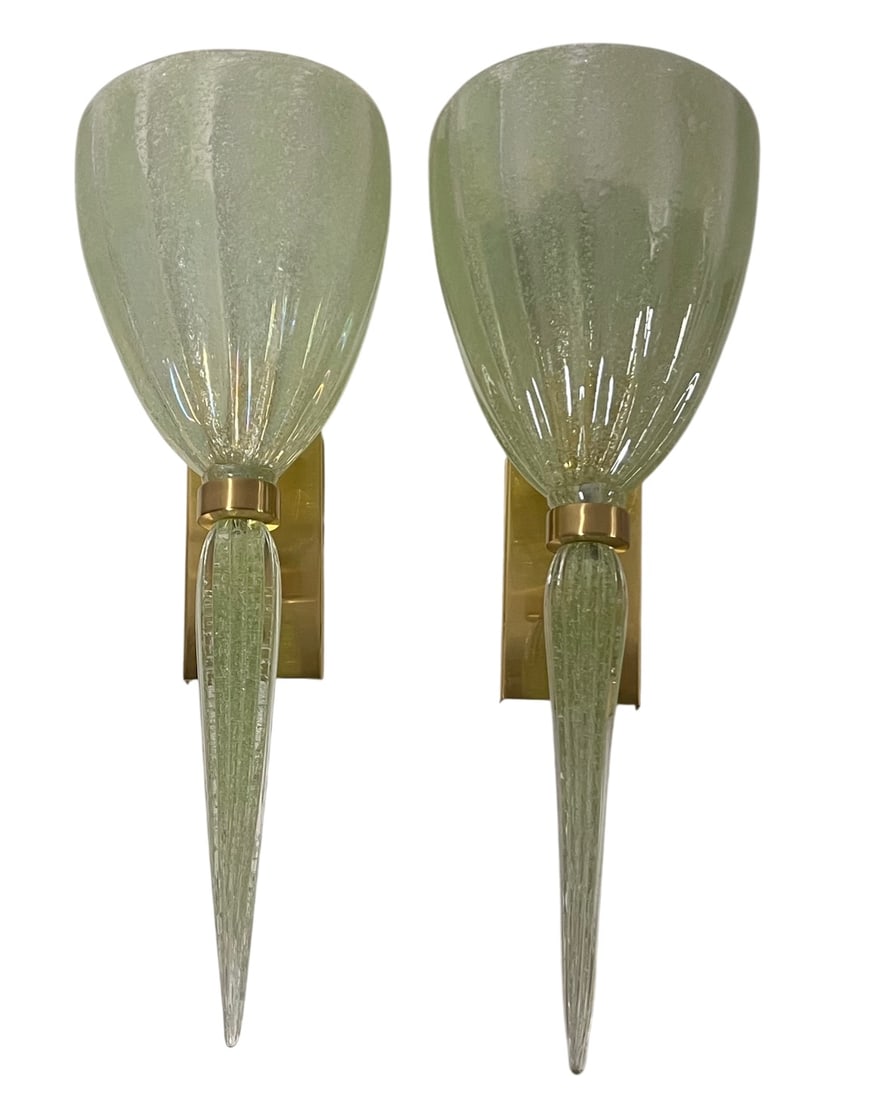 Murano Glass Sconces by Alberto Dona (1 of 8)