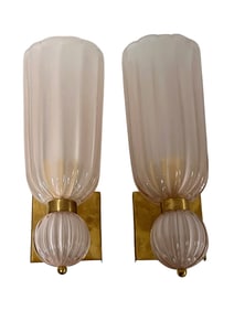 Murano Glass Sconces by Alberto Dona
