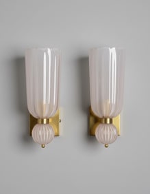 Murano Glass Sconces by Alberto Dona
