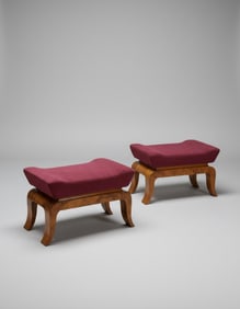 Pair of Gio Ponti Style Benches
