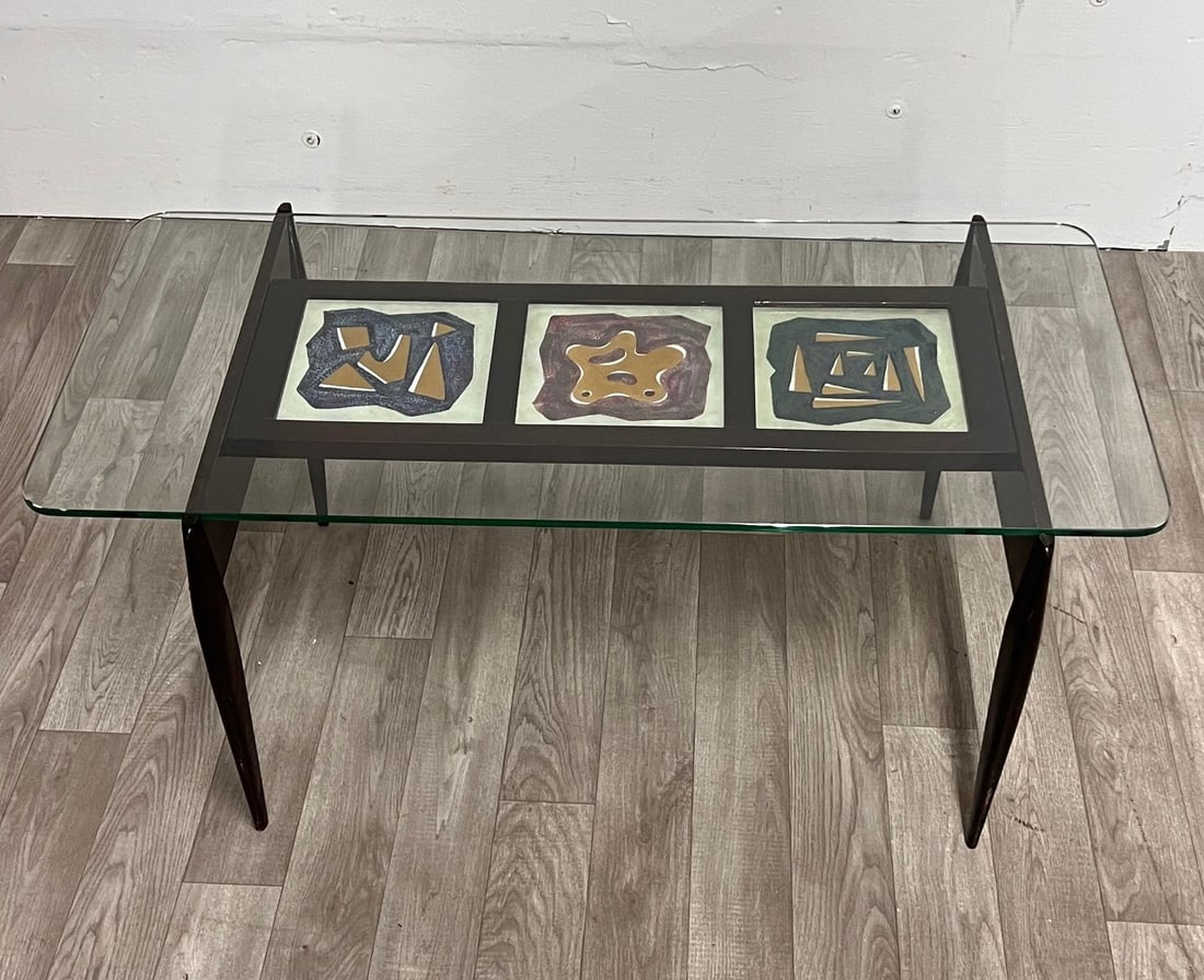 1950s Table with Ceramic Tiles - 2