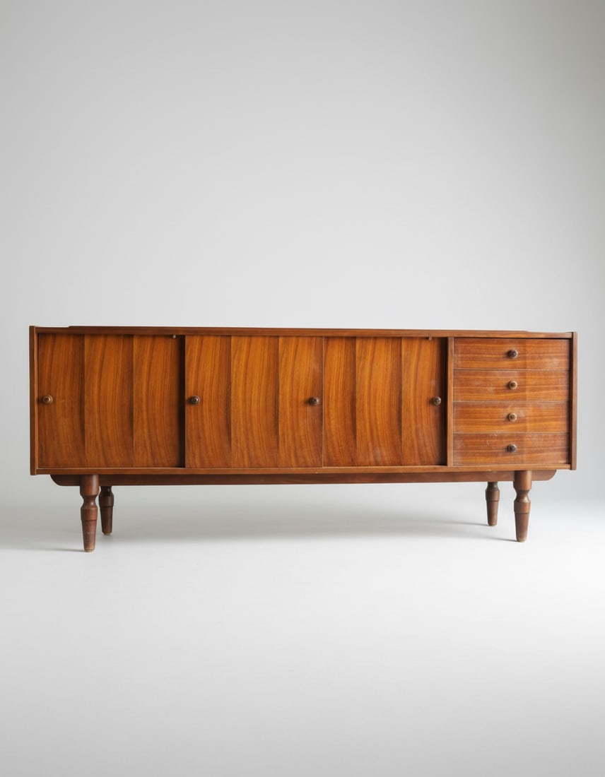 Italian Mid Century Credenza (1 of 6)