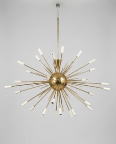 Large Brass Sputnik