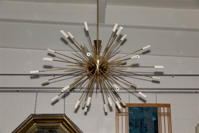 Large Brass Sputnik - 3