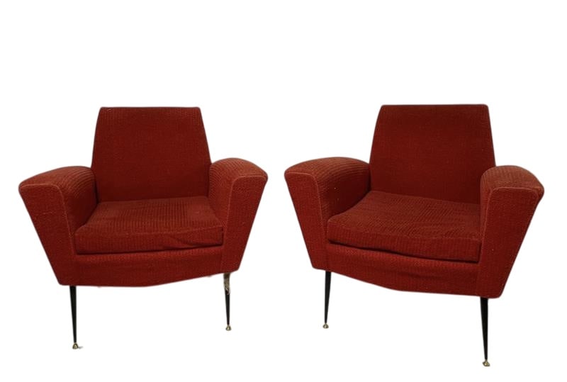 Pair of armchairs, Italy, 1950 c. (1 of 2)