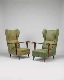 Pair of Paolo Buffa armchairs, Italy, 1950 c.