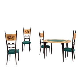 Aldo Tura Game Table Set