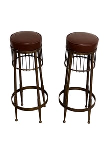 2 italian Vintage stools