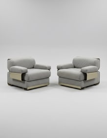 Set of three space age armchairs/sofa, Italy, c.1960