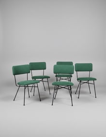 Set of six BBPR Elettra Chairs, Arflex, c.1960