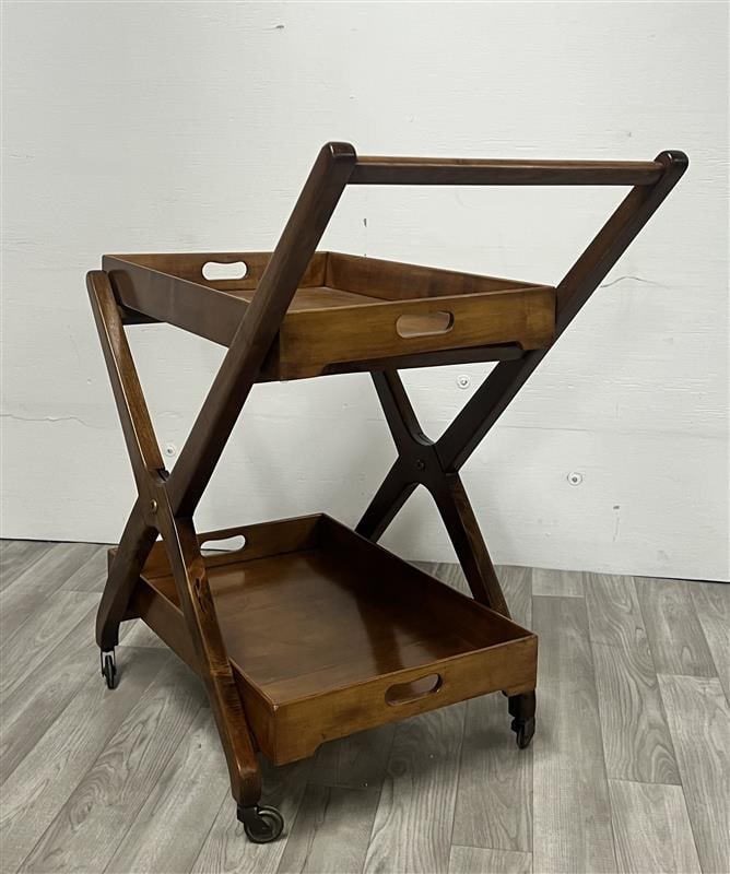 Vintage Rolling Cart - 4