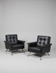Ico Parisi Armchairs, mod.875, Cassina, 1960