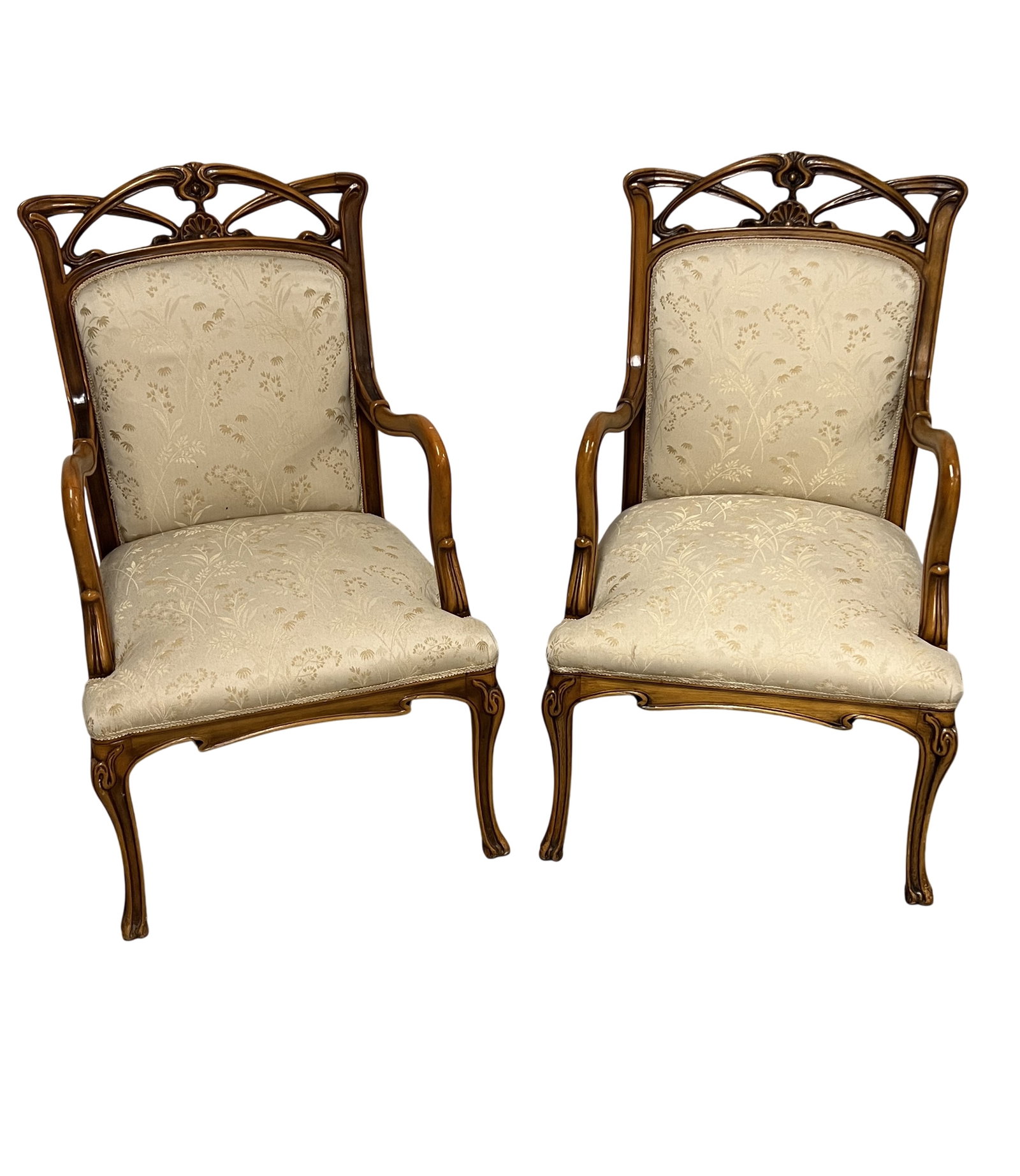 Pair Of Art Deco Style Chairs (1 of 7)