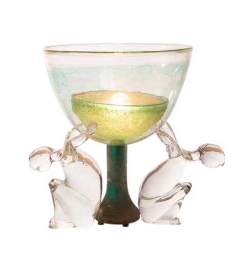 Pino Signoretto Sculptural Table Lamp in murano glass, c.1970 (1 of 4)