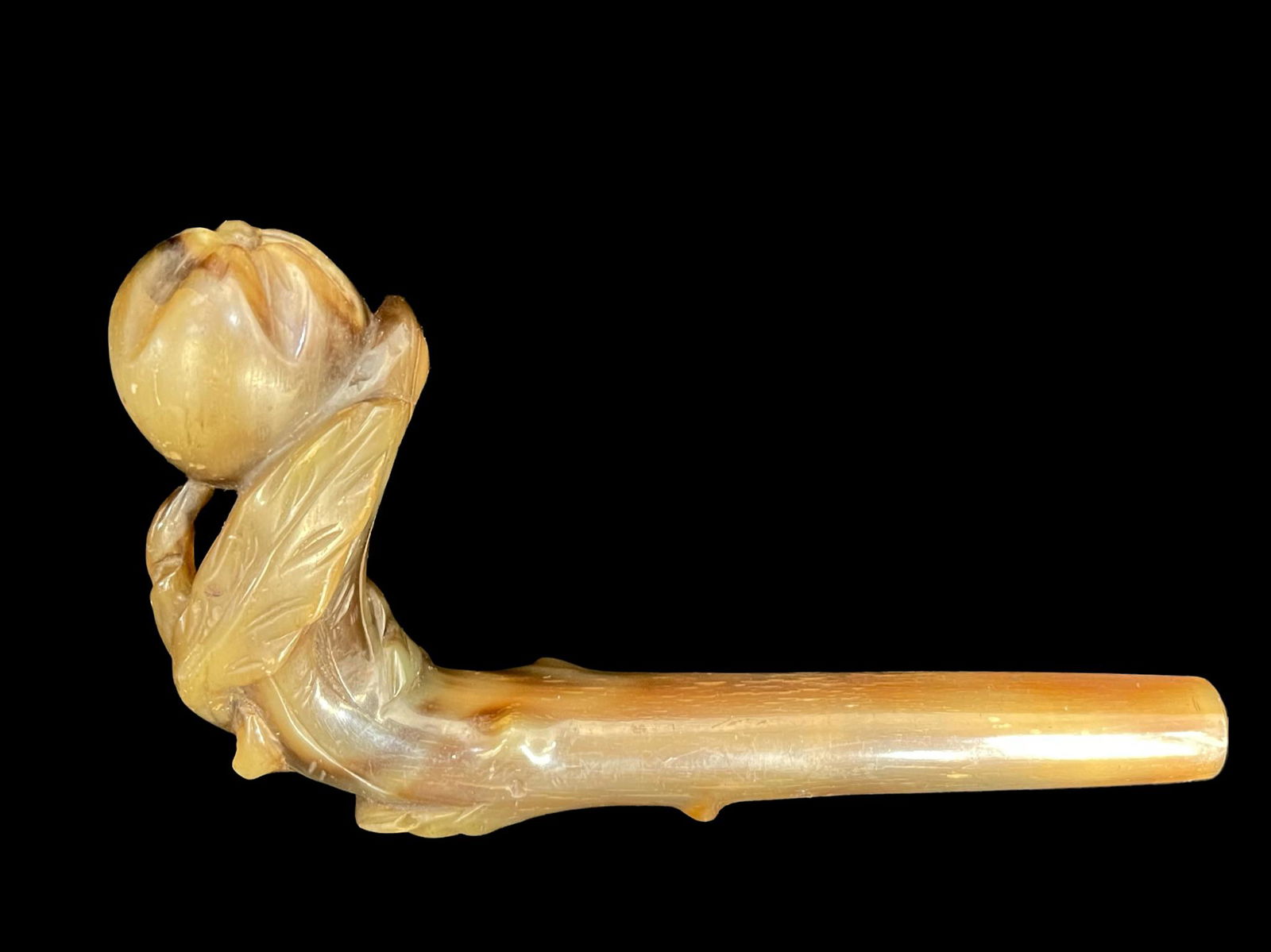 Chinese horn smoke pipe (1 of 7)