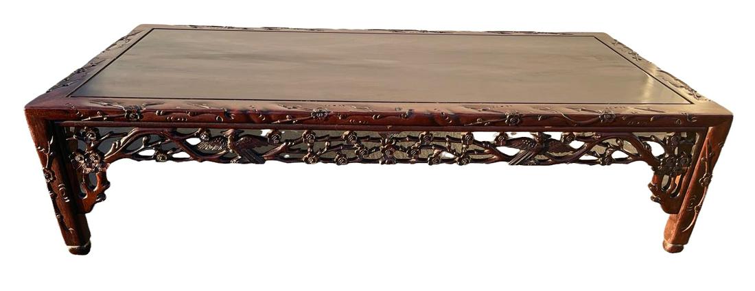 A chinese rosewood carved table (1 of 12)