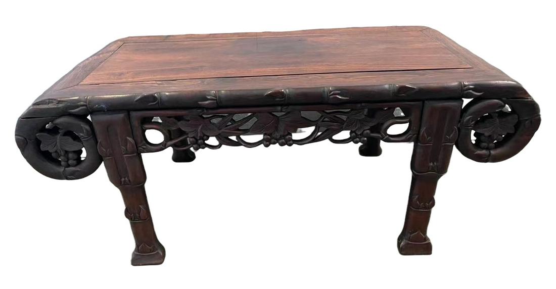 A fine chinese rosewood intrumental alter table (1 of 9)