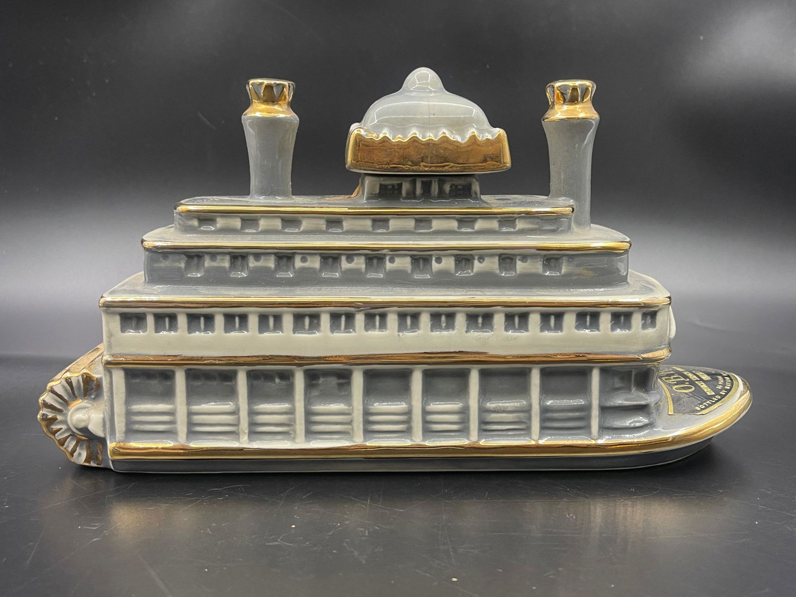 O.B.R. Kentucky Straight Bourbon whiskey bottle only (1 of 7)