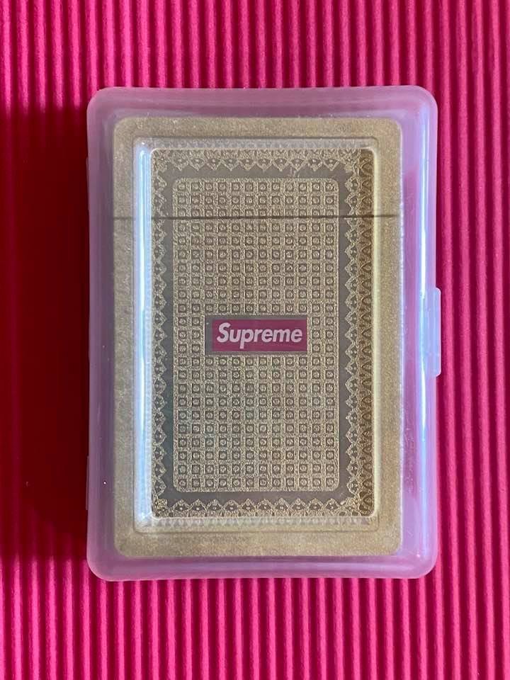 Supreme Gold Deck of Playing Cards: Gold deck of playing cards issue by Supreme
