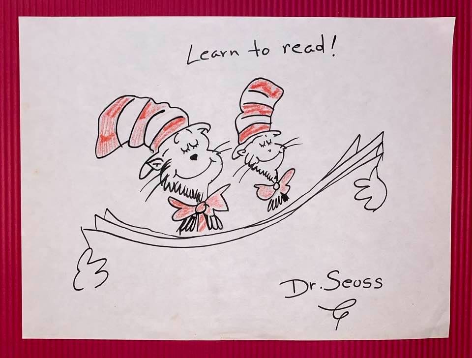 Dr. Seuss Mixed Media (In the Style of) (1 of 2)