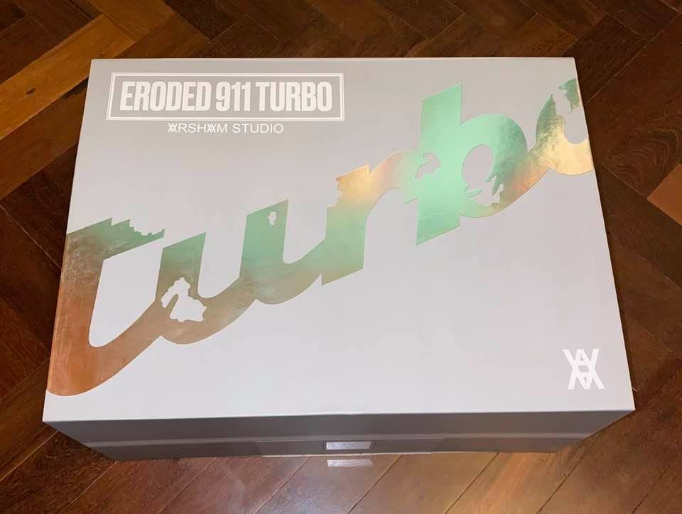 Daniel Arsham Sculpture Eroded Porsche 911 Turbo Limite (1 of 13)